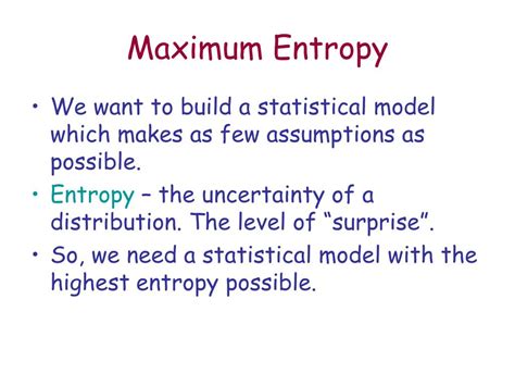 Image result for Maximum Entropy