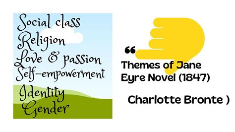 Important themes of Jane Eyre novel | Novels, Jane eyre, Eyre