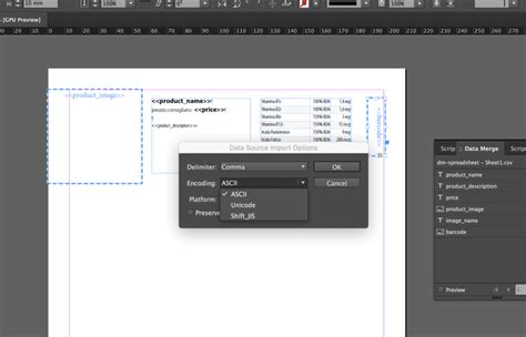 Image result for Mail Merge in InDesign