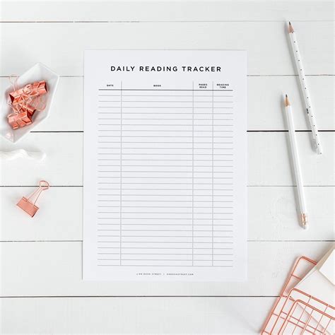 Image result for Daily Pages Reading Tracker