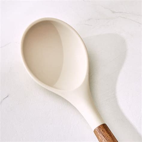 Buy Chefs Pride Zeta Silicone Spoon with Wooden Handle from Home Centre ...