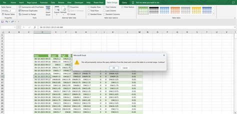 How to Convert Table to Normal Range Excel 的图像结果