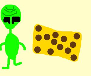Image result for Alien Cheese Cracker