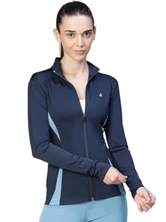Buy ATHLISIS WOMEN’S TRAINING JACKET LIGHTWEIGHT, BREATHABLE ...
