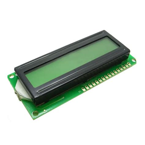 Enhance Visibility 16x1 LCD Display for Clear and Crisp Text