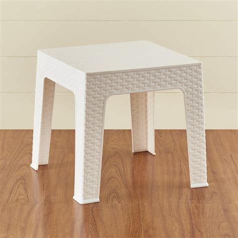 Buy Abigail End Table - White from Home Centre at just INR 1499.0