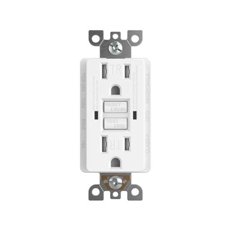 Buy TaniaWiring 15 Amp GFCI Outlet, GFI Dual Receptacle, TR Tamper ...