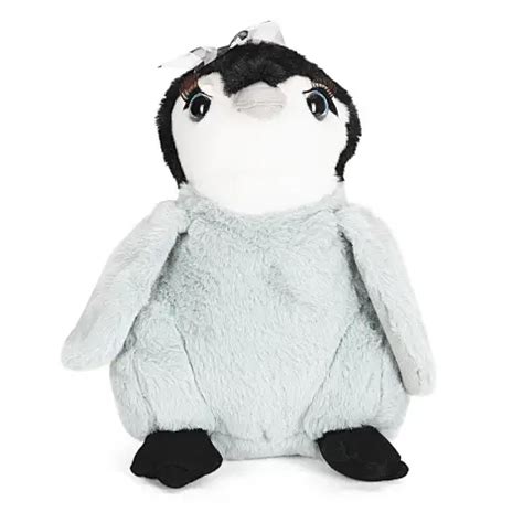 Fuzzbuzz Penguin Chick Soft Poys for Kids 27cm Green