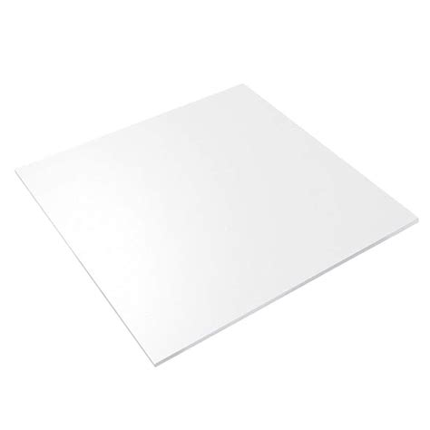 Buy Expanded PVC Sheet 10" x 10" White Printable Rigid PVC Board Sintra ...