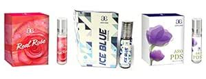 Arochem Ice Blue, Real Rose & Aro PDS Concentrated Attar-Free From ...