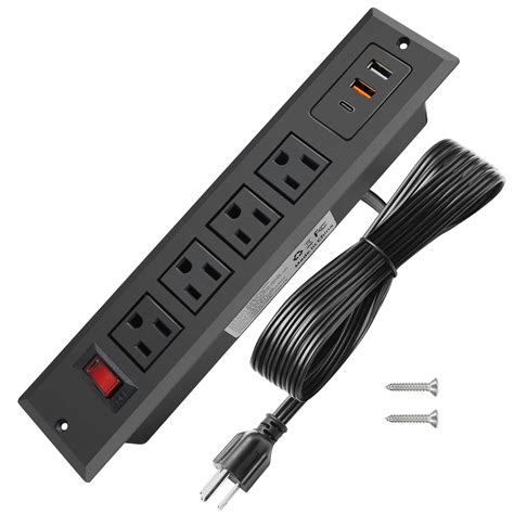 20w Mountable Power Strip Usb C Recessed Power Strip Usb | Desertcart INDIA