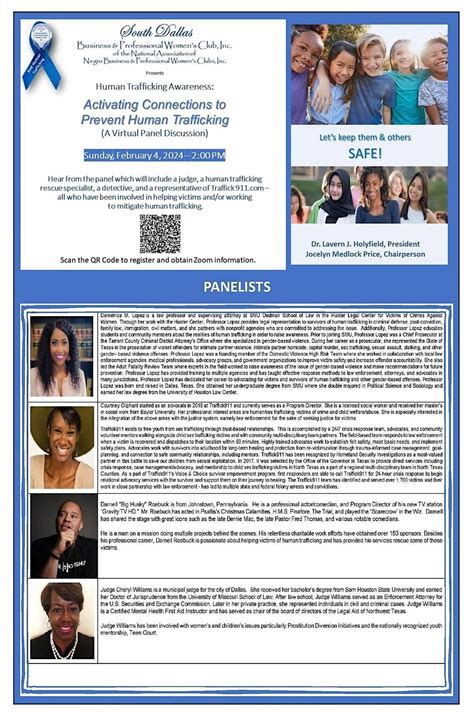 Activating Connections to Prevent Human Trafficking, February 4 2024 ...
