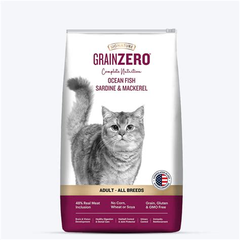 Signature Grain Zero Adult Cat Dry Food – Cadotails