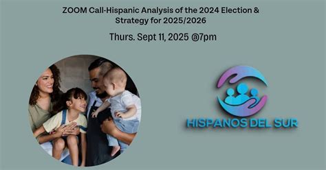 Hispanic Analysis of the 2024 Election & Strategy for 2025/2026, Online ...