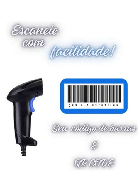 Leitor de Código de Barras e QR Code 2D USB Exbom Sem fio | SHEIN Brasil