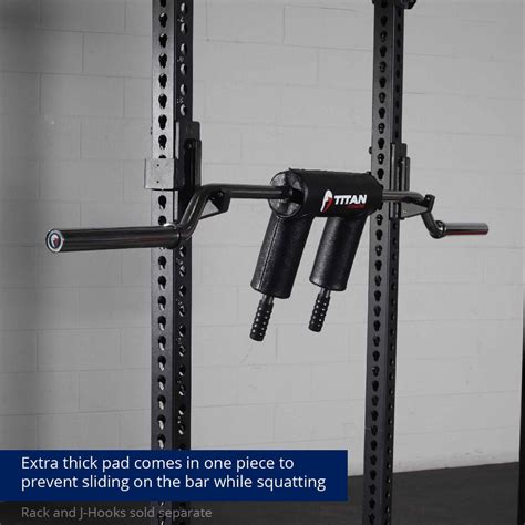 Buy Titan Fitness Safety Squat Olympic Bar Specialty Training Barbell ...