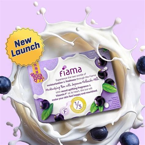 Fiama Moisturizing Bar Japanese Hokkaido Milk Acai Berry 125gm Pack Of ...