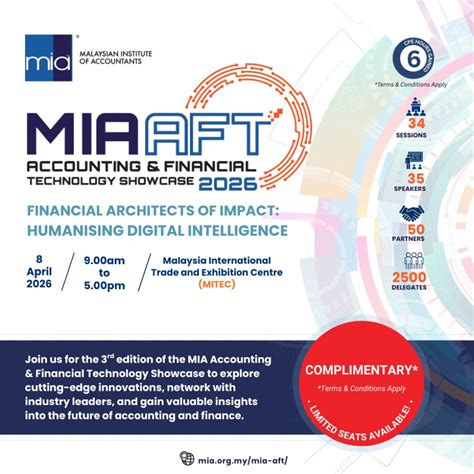 MIA Accounting & Financial Technology Showcase 2026, Malaysia ...