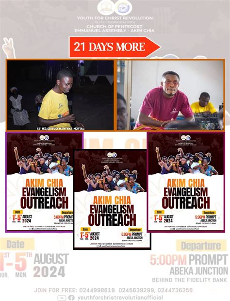 Join us in this Evangelism Outreach!, Abeka Junction, Accra, 1 August ...