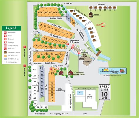 Map | Bozeman Campground