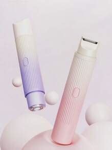 2-In-1 Women's Electric Shaver - Wet And Dry Hair Remover For Bikini ...