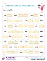 Skip counting Fifth Grade Worksheets | Math activities