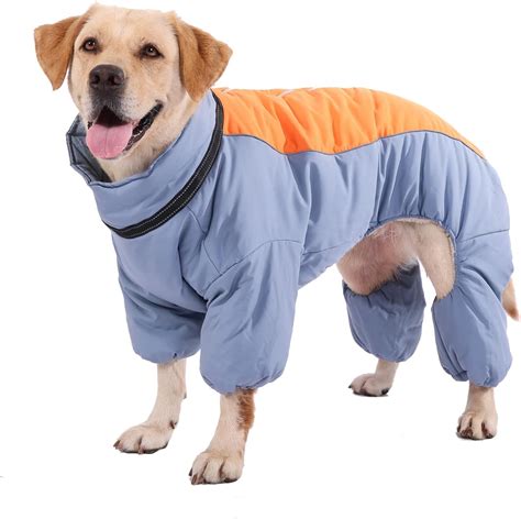 Amazon.com : Toasty Warm Fullbody Coat for Dogs, Outdoor Reflective ...
