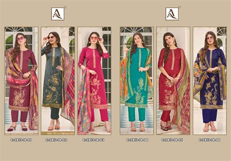 ALOK SUITS FALSAFAA EDITION VOL 18 DOLA JACQUARD HAND WORK SUITS AT ...
