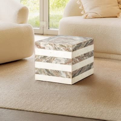 Felix Cube Minimalist Handmade Natural Stone Living Room Furniture at ...