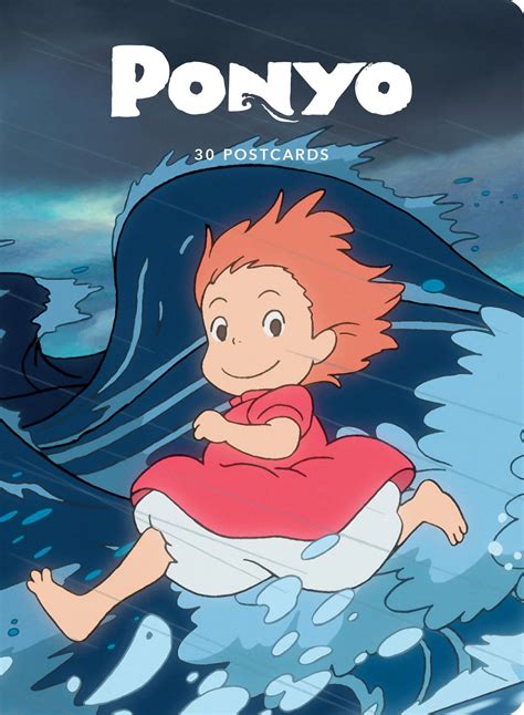Studio Ghibli Ponyo: 30 Postcards | Studio ghibli characters, Ponyo ...