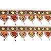 Buy Ascension Design Subh Labh Traditional Art Handmade Door Bandarwal ...