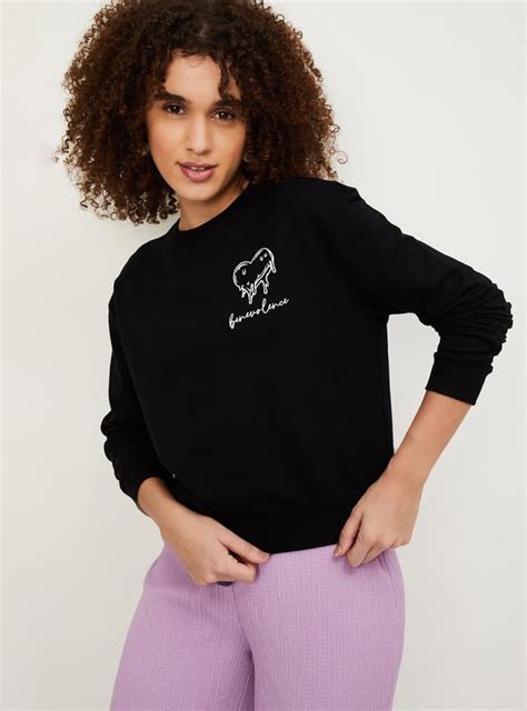 Buy Women Back Print Sweatshirt Online at just Rs. 599.0 ...