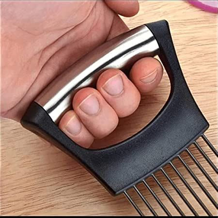 Buy Baskety Easy Onion Holder Slicer Vegetable Tools Tomato Cutter ...