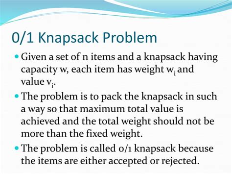 Image result for Simple Knapsack Problem in Dynamic Programming Where W 4