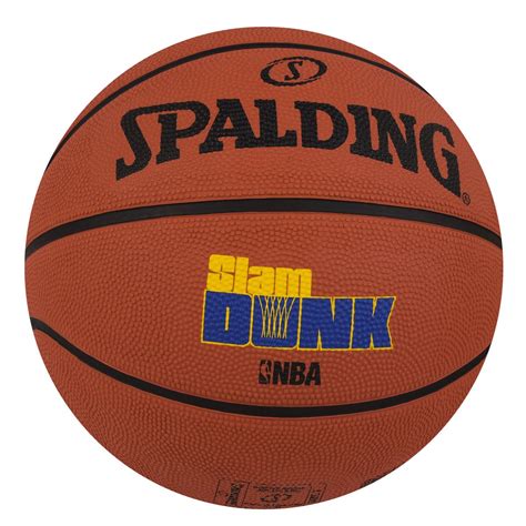 Spalding Slam Dunk Basketball, Size 7 (Brick) : Amazon.in: Sports ...