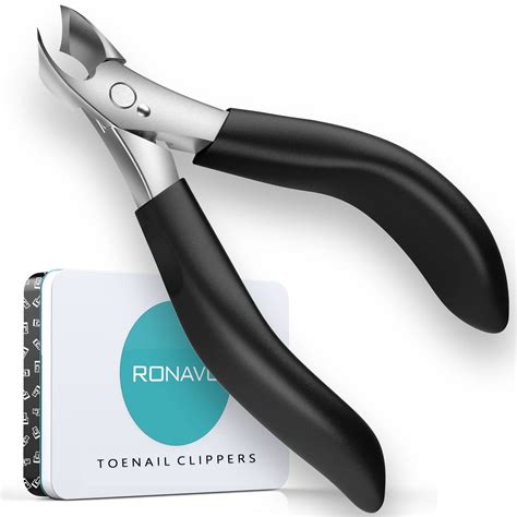 RONAVO Precision Toenail Clippers for Thick or Ingrown Toenails ...