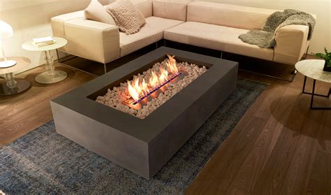 EcoSmart Wharf Outdoor Bio Ethanol Fire Table £3596 + vat - Rigbys