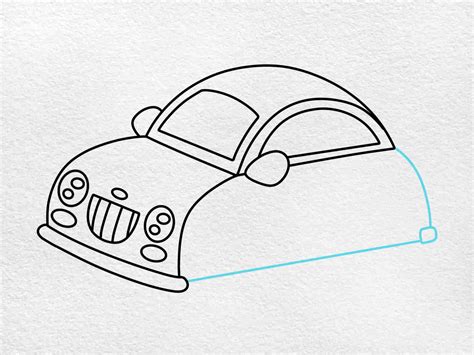 Cartoon Cars Step by Step Drawing 的图像结果