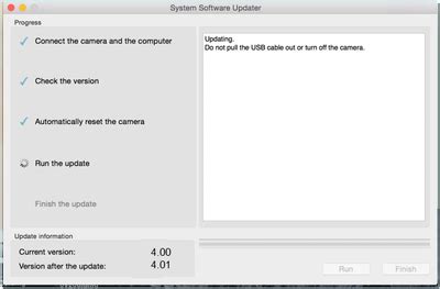 ILCE-7RM2 System Software (Firmware) Update Ver. 4.01 (Mac) | Sony USA
