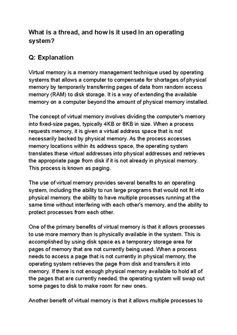 What Is a Computer Thread 的图像结果