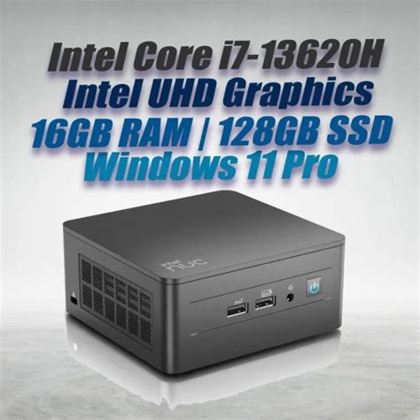 ASUS Mini PC NUC13ANHH7 Core i7-13620H 16GB 128GB Win11