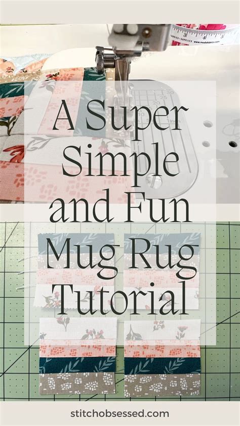 Image result for Easy Tutorial Pattern Mug Rugs
