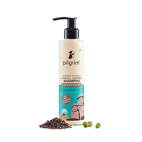 Buy Pilgrim Redensyl & Anagain Hairfall Control Shampoo with Korean ...