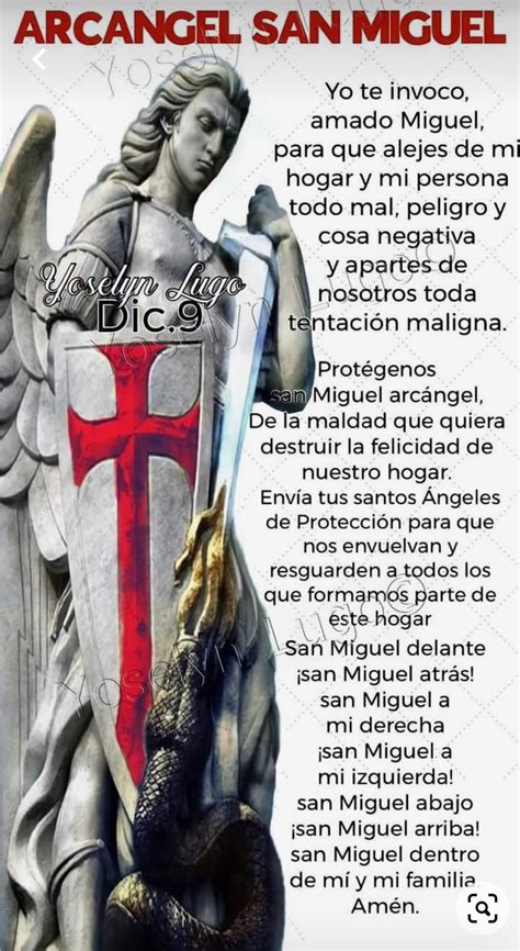 Pin by Sara Diaz on Oraciones | Archangel prayers, Catholic prayer for ...