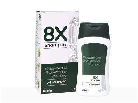 Buy Cipla 8X Shampoo 120ml Bottle Online at Best Price