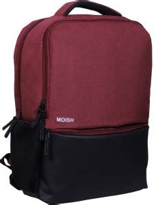 MOISH College Bag for Men & Women 30 L Laptop Backpack Maroon - Price ...