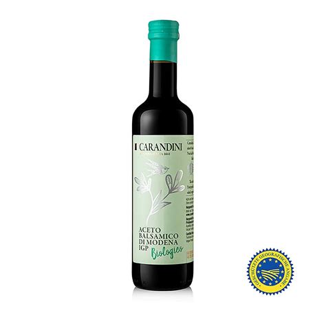 Aceto Balsamico di Modena Classico IGP, 9 meses, Carandini, organico ...