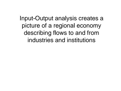 Image result for Input-Output-Analyse Definition