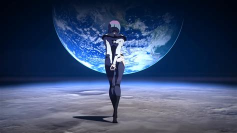 Lucy Going on the Moon (Cyberpunk Edgerunners) Live Wallpaper