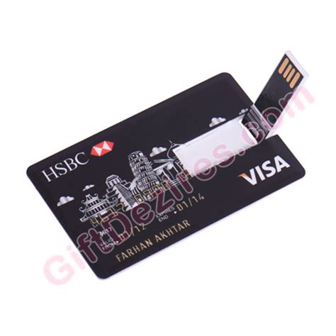 Credit Card Shape Pen Drive - GD-102535 | Gift Dezires